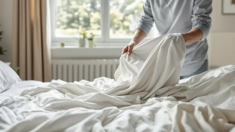 Het verschonen van beddengoed een vaak onderschatte frequentie die echt invloed heeft op uw gezondheid