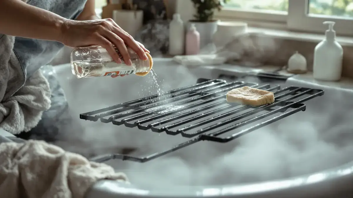 Met deze eenvoudige en doeltreffende methode maakt u moeiteloos uw zwartgeblakerde ovenroosters schoon