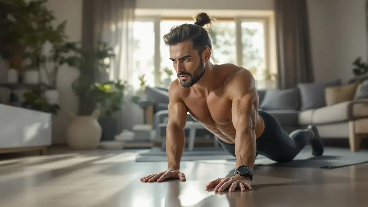 De krokodillenloop een effectieve oefening om je buik te vormen en je armen te verstevigen