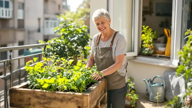 Een zelfgemaakte groentebak van pallets vereenvoudigt tuinieren op onverwachte wijze